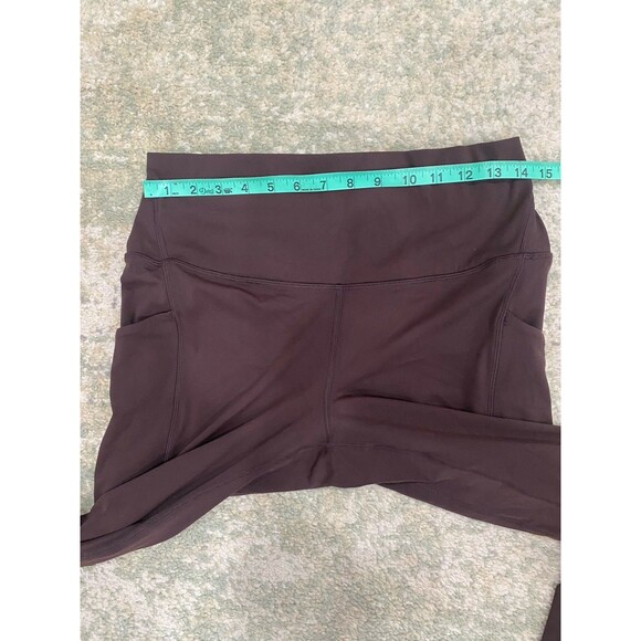 Quince Women Size L Power-Up High-Rise Training Pocket Legging Espresso Leggings - Picture 8 of 8